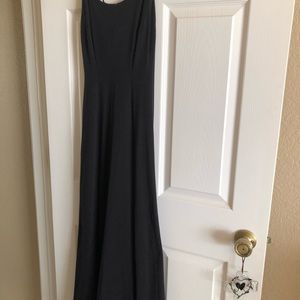Black vintage Karen Alexander dress. Medium in size.